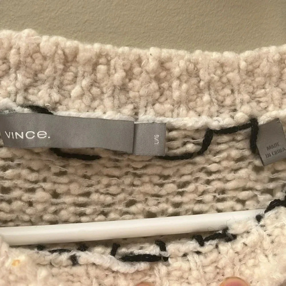 [L]Vince Crew Neck Pull over Wool Blend  Sweater - Picture 2 of 6